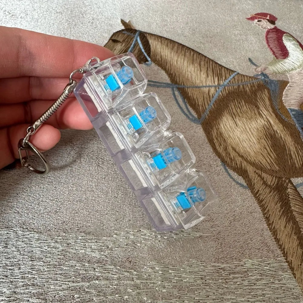 ClickKey Fidget Keycap Keychain